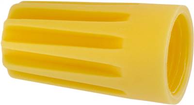 Wire Nut Connectors 18 - 12 Gauge Yellow