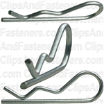 Hair Pin Cotter 1/16 - .062 Wire - Zinc
