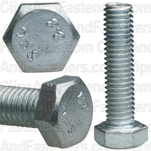 5-.8 X 20mm Din 933 Cap Screwcl8.8 - Zinc