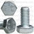 6-1.0 X 12mm Din 933 Cap Screwcl8.8 - Zinc