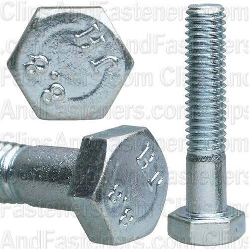 6-1.0 X 30mm Din 933 Cap Screwcl8.8 - Zinc