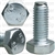 8-1.25 X 20mm Din 933 Cap Screwcl8.8 - Zinc