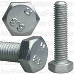 8-1.25 X 35mm Din 931 Cap Screwcl8.8 - Zinc