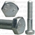 8-1.25 X 45mm Din 931 Cap Screwcl8.8 - Zinc