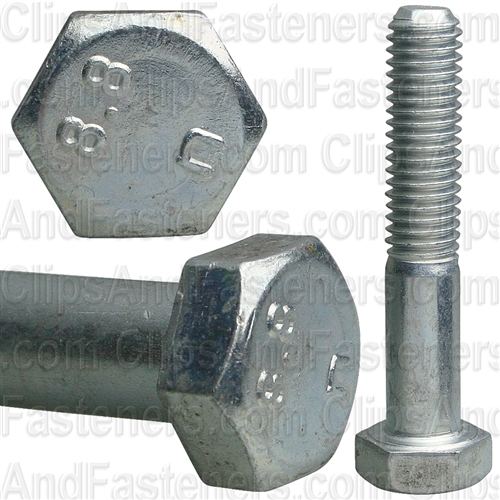 8-1.25 X 45mm Din 931 Cap Screwcl8.8 - Zinc