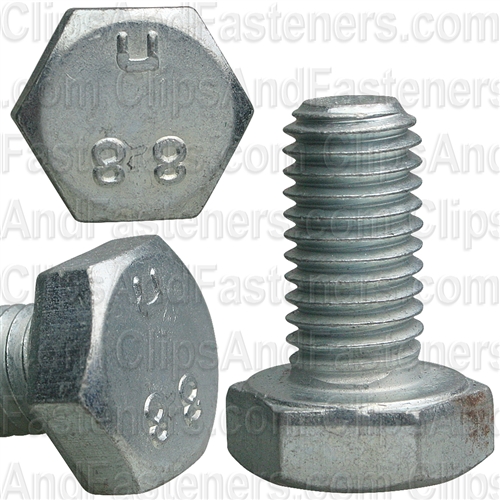 10-1.5 X 20mm Din 933 Cap Screwcl8.8 - Zinc