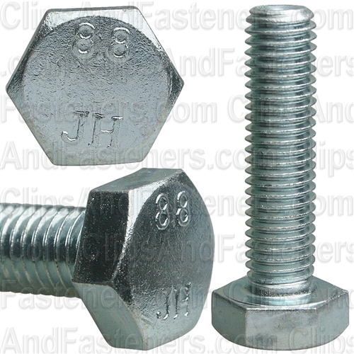 10-1.5 X 40mm Din 931 Cap Screwcl8.8 - Zinc