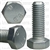 12-1.75 X 35mm Din 933 Cap Screws Class 8.8 - Zinc