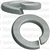 7mm DIN 127 Metric Lock Washers - Zinc