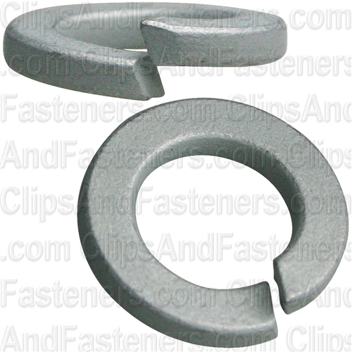 7mm DIN 127 Metric Lock Washers - Zinc