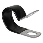 Closed Clamp 7/8 - Galvanized Vinyl Coated