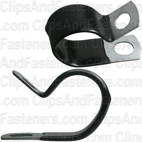 Closed Clamp 1 - Galvanized Vinyl Coated