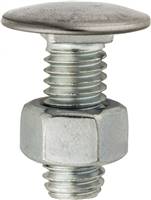 Bumper Bolt 3/8-16 X 1 Stainless Pan Hd W/Hex Nut