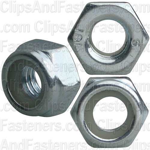 6mm-1.0 Metric Nylon Insert Lock Nuts DIN 985