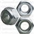 8mm-1.25 Metric Nylon Insert Lock Nuts DIN 985