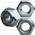 10mm-1.5 Metric Nylon Insert Lock Nuts DIN 985