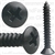 #10 X 1-1/4 Phil Oval Hd T.S. - Black Oxide