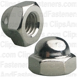 3/8"-16 X 5/8" Steel Acorn Cap Nut - Nickel Plated