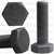 10-1.25 X 35mm Metric Hex Hd Din 961 Cl 8.8 - Black