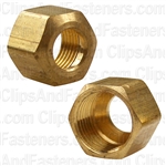 Brass Fitting Compression Nut 5/16
