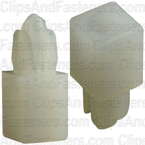 Expansion Nut Square Hd #8 Or #10 T.S. - Plastic
