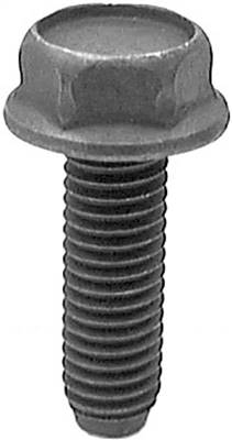 8 X 1.25 X 25mm Metric Hex Flange Hd Screw - Phos