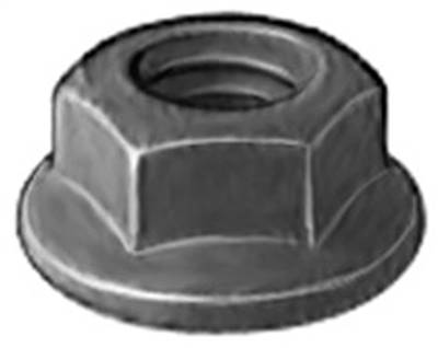 M8-1.25 Hex Flange Nut 17mm O.D.Class 9 - Phos