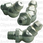 Grease Fitting6mm-1.0 45Deg Din 71412 (7045)