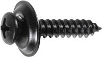 #10 X 1" Phillips Oval #8 Head Sems Countersunk Washer Black Phosphate