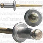 Peel Type Rivet 1/4 Diameter GM Ford 388047-S100 14078435