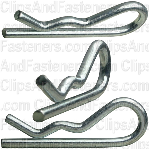 Hair Pin Cotter 1/8 - .125 Wire - Zinc