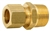 Brass Male Connector 1/8 Tube 1/8 Pipe Thread