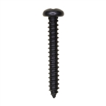 #6 X 1" Black Oxide Phillips Pan Head Tapping Screws