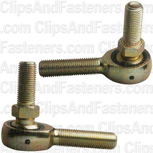 Male Rod End W/Stud Ball Joint 3/8-24 Right