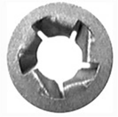 M5-.8 Pushnut Bolt Retainer 11mm O.D. Zinc