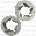 M6.3-1.0 Pushnut Bolt Retainer 12.7mm O.D. Zinc