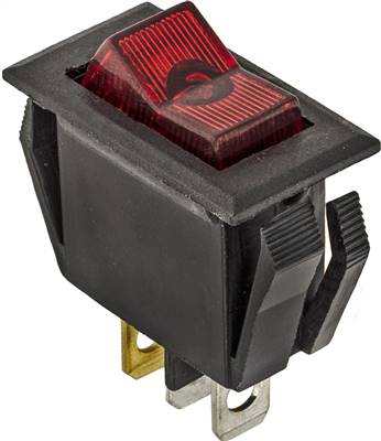 Illuminated Rocker Switch Red