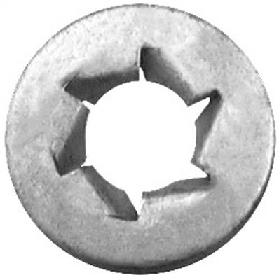M10-1.5 Pushnut Bolt Retainer 24mm O.D. Dacromet