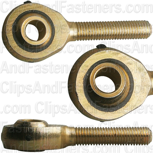 Rod End Ball Joint Male 1/4-28 Thread Size (L)