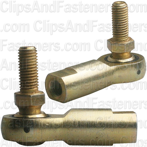 Rod End Ball Joint Female W/Stud 1/4-28 (L)