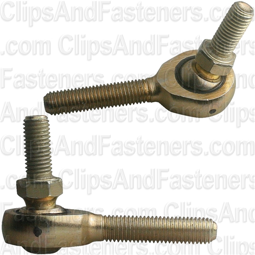 Rod End Ball Joint Male W/Stud 1/4-28 (L)