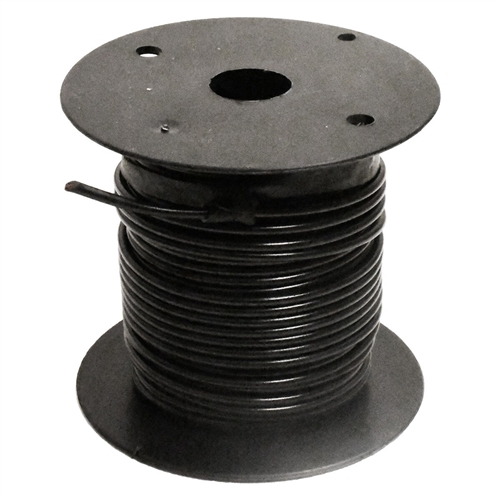 Plastic Primary Wire Black 100' 16 Gauge