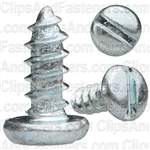 #6 X 3/8" Zinc Slotted Pan Head Tapping Screws