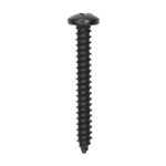 #10 X 1-1/2" Black Oxide Phillips Pan Head Tapping Screws