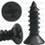 #6 X 1/2" Phillips Flat Head Tapping Screw Black Oxide