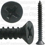 #8 X 1-1/2" Phillips Flat Head Tapping Screw Black Oxide