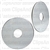 3/8" Fender Washer 1-3/4" O.D. Zinc Plated