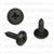 #6 X 1/2 Phillips Flat Top Washer Head Screws Black E-Coat