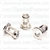 Metric Jack Nuts M6-1.0 Thread Zinc Plated