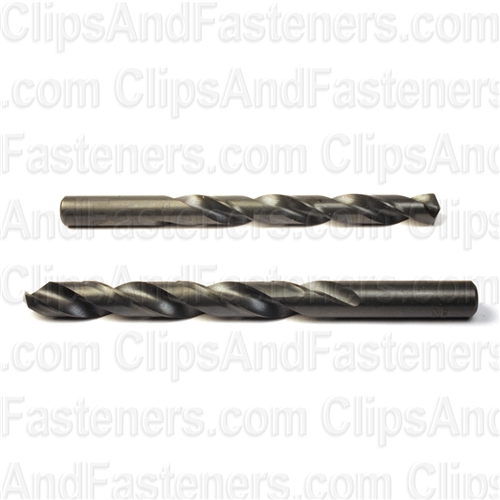 1/2 High Speed Jobber Length Drill Bit Black Finish